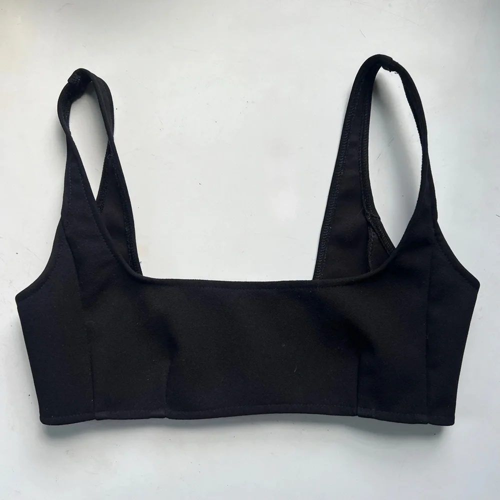 Paris Georgia Nina Bralette in Black - Picture 3 of 5